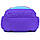 Рюкзак шкільний GoPack Education 175 Color block GO22-175M-1 560 г 39x29.5x12 см фіолетовий, блакитний, фото 6