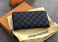 Женский кошелек Louis Vuitton (60017) grey