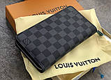 Жіночий гаманець Louis Vuitton (60017) grey, фото 6