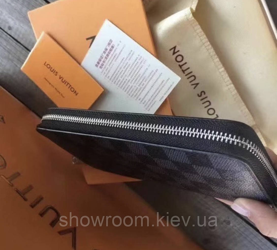 Купити Жіночий гаманець Louis Vuitton (60017) grey, ціна 986
