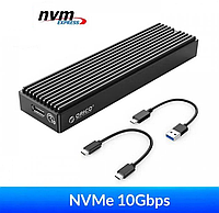 Внешний карман для M2 SSD NVMe PCIe USB 3.1 Gen2 Type-C Orico M2PV-C3 Original