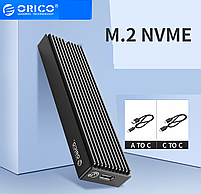 Зовнішня кишеня для M2 SSD NVMe PCIe USB 3.1 Gen2 Type-C Orico M2PV-C3 Original, фото 5