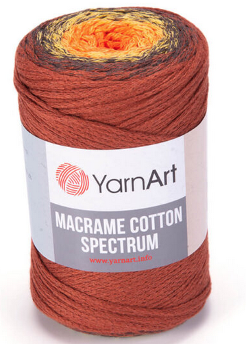 Macrame Cotton Spectrum Yarnart-1303, фото 1