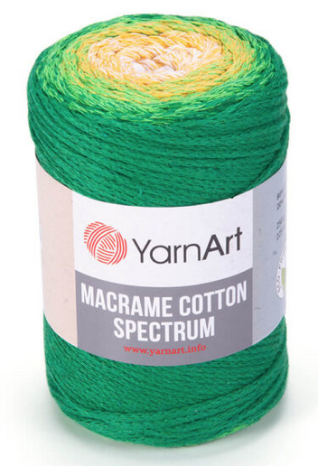 Macrame Cotton Spectrum Yarnart-1313, фото 1