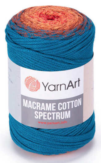Macrame Cotton Spectrum Yarnart-1317, фото 1