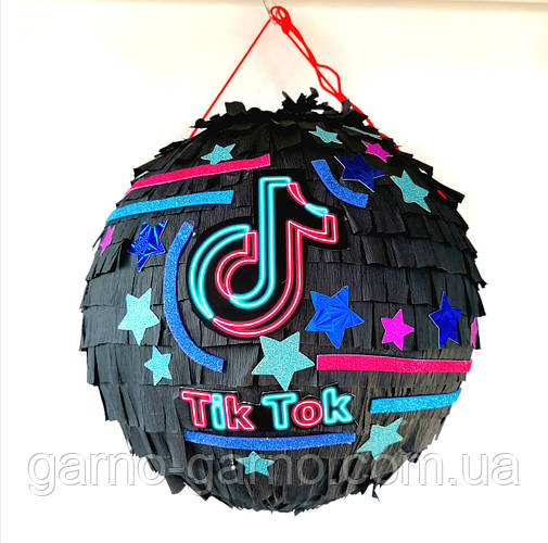 Купить Пиньята TikTok тик ток Tik Tok тикток пиньята пината шар на день ...