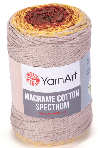 Macrame Cotton Spectrum Yarnart-1325, фото 1