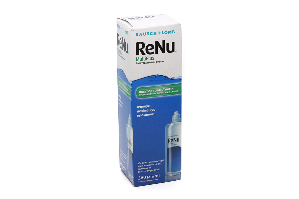 Багатофункціональний розчин 360ml ReNu Multiplus