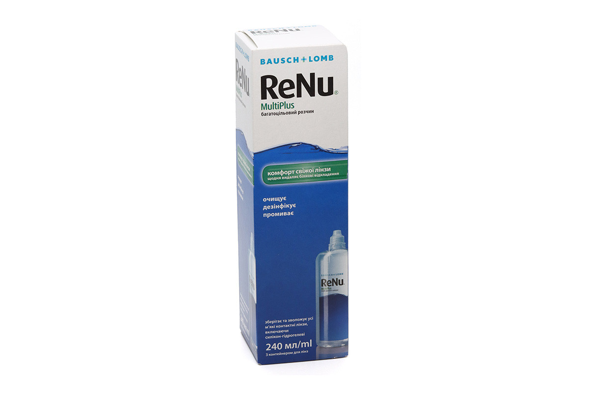 Багатофункціональний розчин 120ml ReNu Multiplus