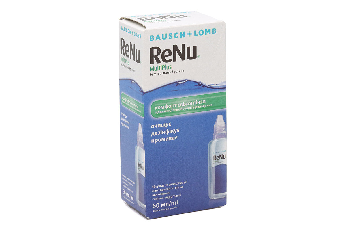 Багатофункціональний розчин 60ml ReNu Multiplus