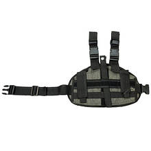 Кобура стегнова платформа на ногу універсальна Black 14412