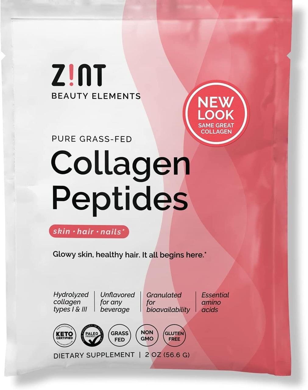 Zint Collagen Peptides Powder 56.6 gr, старий дизайн