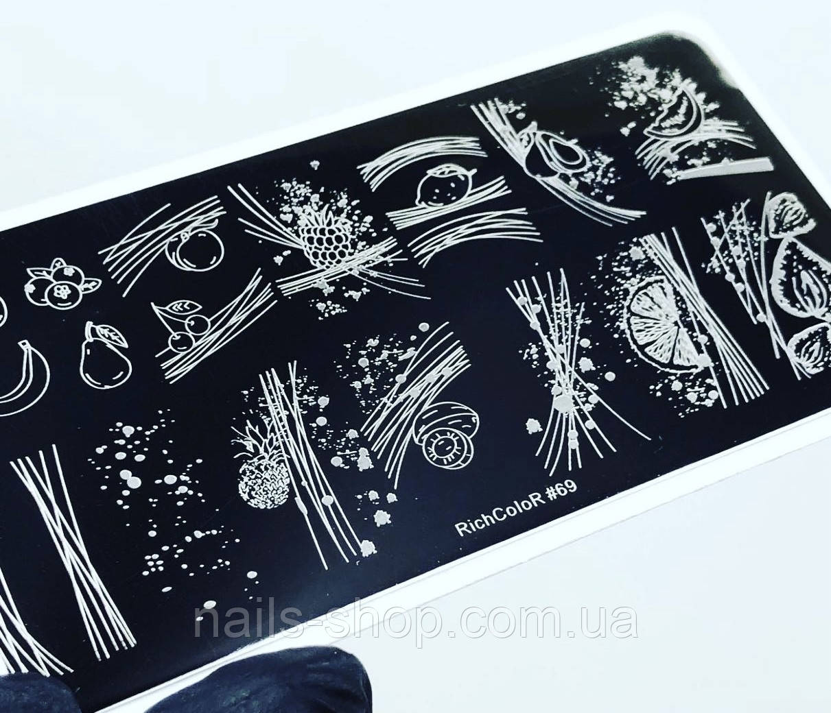 Пластина для стемпинга RichColor -69, фото 1