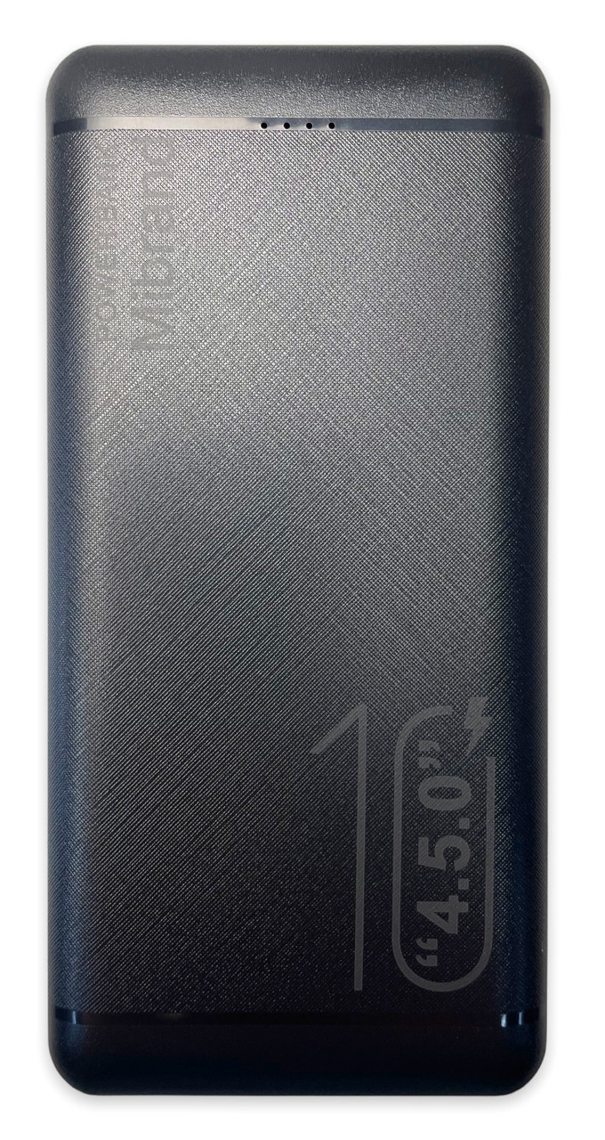 УМБ Power Bank (зовнішній акумулятор) Mibrand 4.5.0 10000 мАг Чорний (MI10K/4.5.0)