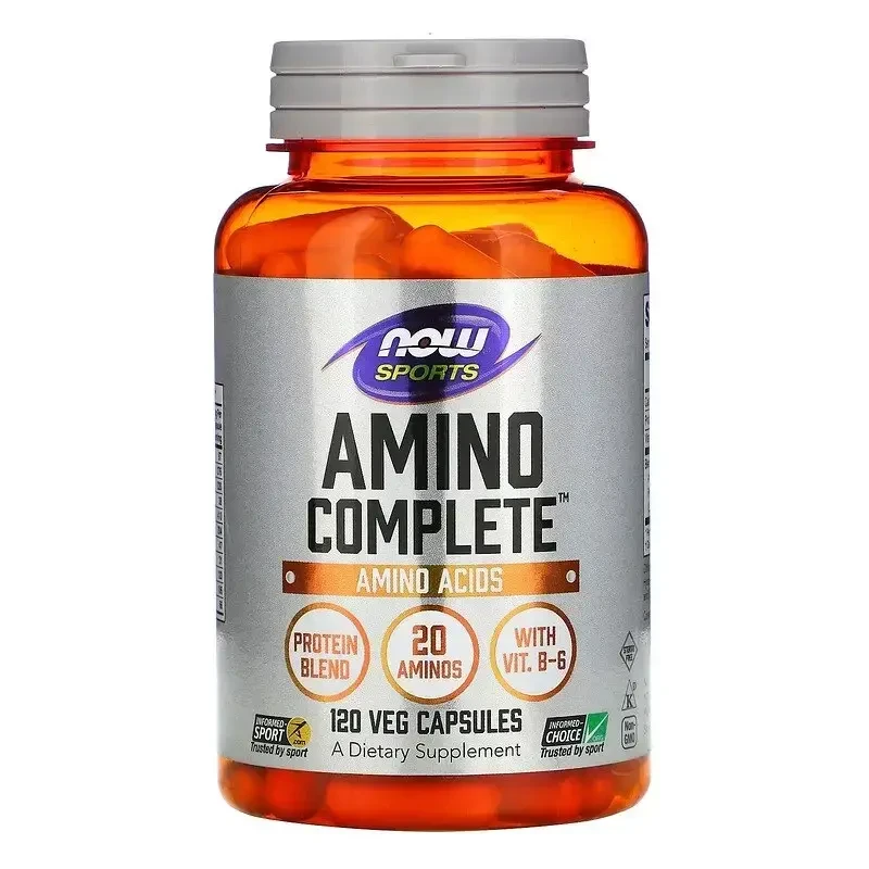 NOW Foods Amino Complete 120 капсул, фото 1