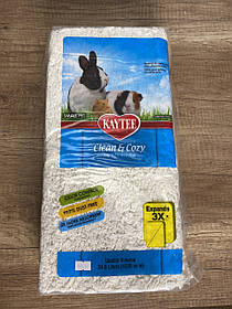 Kaytee Clean&Cozy White 8 л. підстилка для гризунів, целюлоза