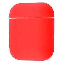 Чехол Silicone Case Ultra Slim for AirPods 2 red