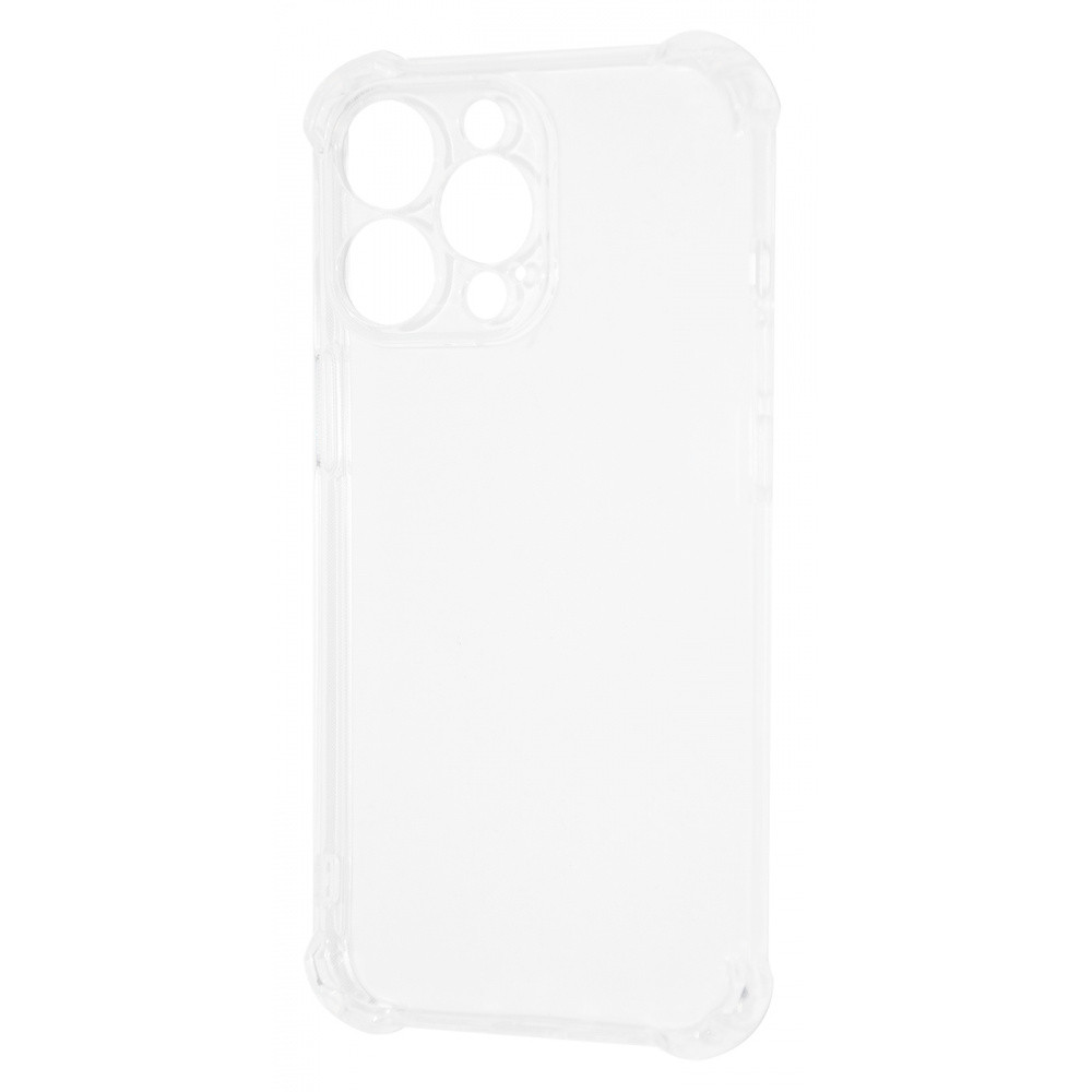 Чехол WXD Силикон 0.8 mm HQ iPhone 13 Pro transparent
