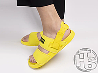 Женские шлепанцы Hyuna x Puma Leadcat YLM Lite Sandal Yellow 37073304 40