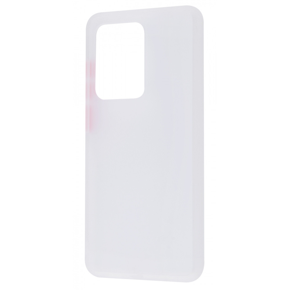 Чехол Matte Color Case (TPU) Samsung Galaxy S20 Ultra (G988B) white