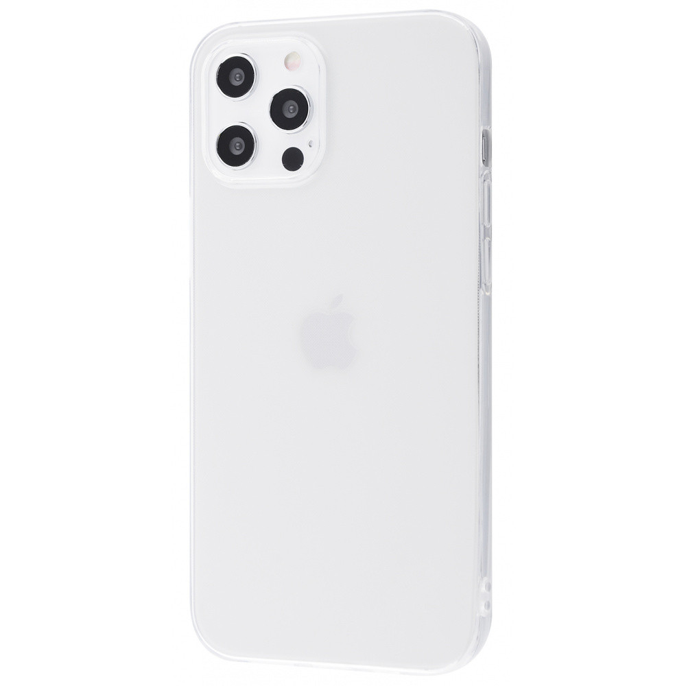 Чехол Сілікон 0.5 mm iPhone 12 Pro Max white