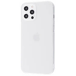 Чехол Сілікон 0.5 mm iPhone 12 Pro Max white