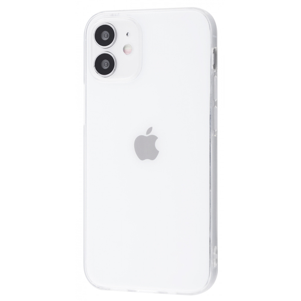Чехол Силикон 0,5 mm iPhone 12 mini white