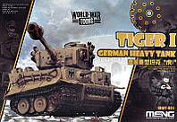 Сборная модель Немецкий тяжелый танк Tiger I 1:48 Meng (WWT001)