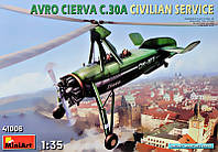Сборная модель Автожира гражданской службы avro "Avro Cierva C.30A" (Miniart 41006) 1:35