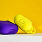Чехол Silicone Shock-proof case for Airpods 1/2 yellow, фото 6