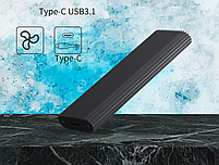 Зовнішня кишеня для M2 SSD NVMe PCIe USB 3.1 Type-C Blueendless 2803N Original, фото 9