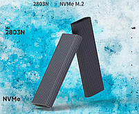 Зовнішня кишеня для M2 SSD NVMe PCIe USB 3.1 Type-C Blueendless 2803N Original, фото 8
