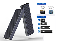 Зовнішня кишеня для M2 SSD NVMe PCIe USB 3.1 Type-C Blueendless 2806N Original, фото 5