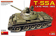 Сборная модель Танк Т-55А поздних модификаций (1965 г) (Miniart 37023) 1:35