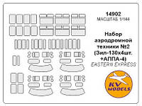 Маска для модели аэродромной техники, набор 2 (Eastern Express)