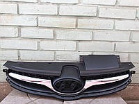 Решётка радиатора с хром. накладкой для Hyundai Elantra MD (хюндай элантра) 2011-2014. (Tempest)