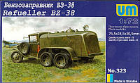 Сборная модель Бензозаправщик БЗ-38 1:72 Unimodels (323)