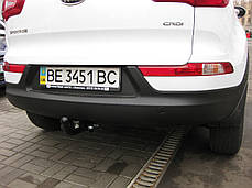Польський фаркоп на Kia Sportage 3 2010-2015 без зняття бампера, фото 3