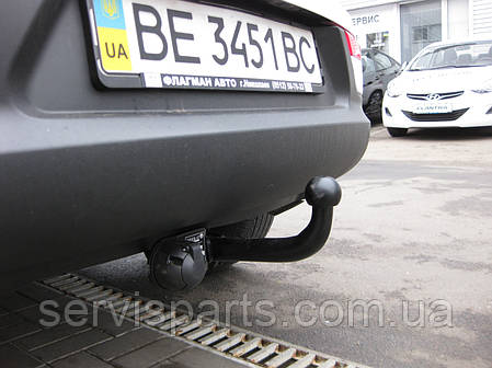 Польський фаркоп на Kia Sportage 3 2010-2015 без зняття бампера, фото 1