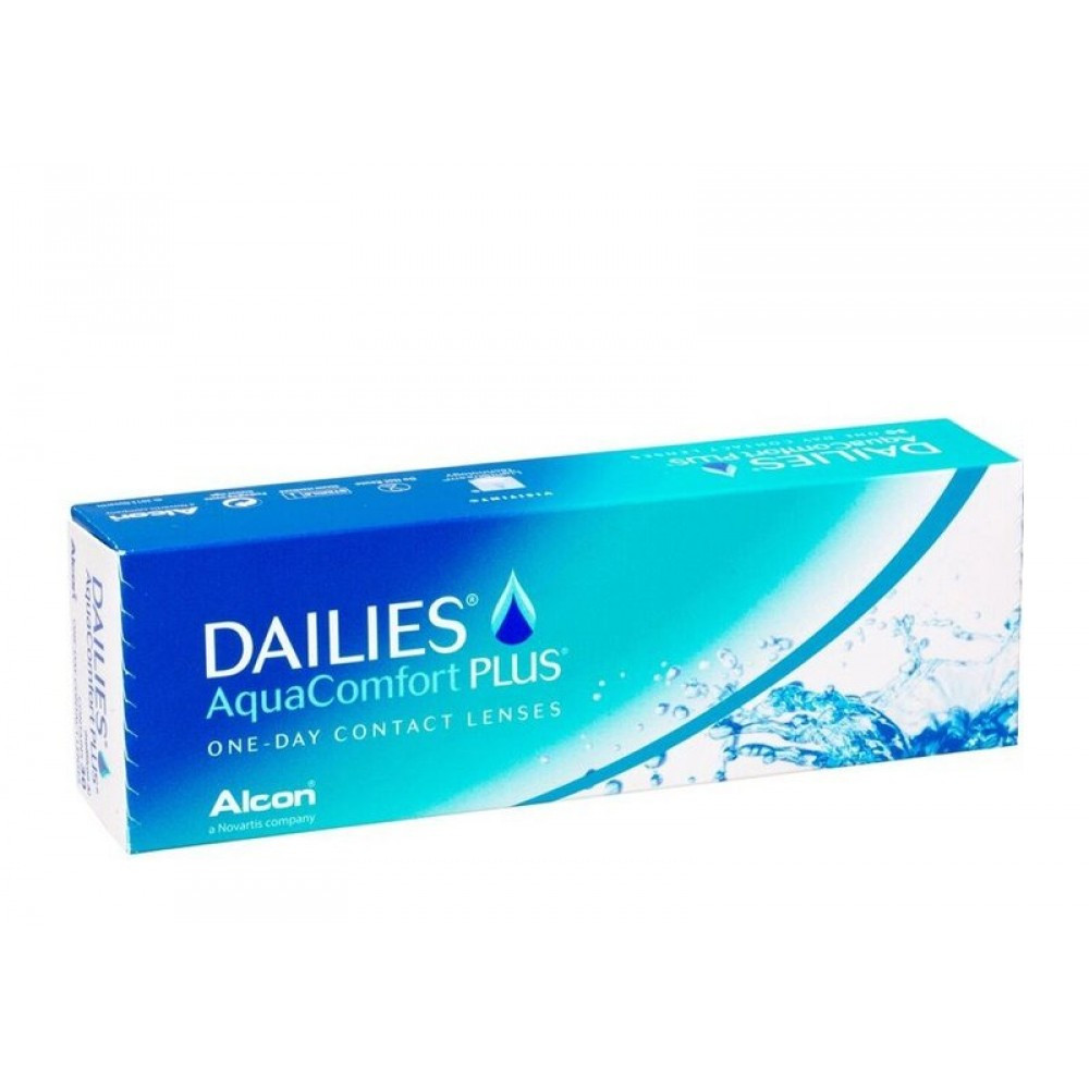 Одноденні контактні лінзи Alcon Dailies Aquacomfort plus, sph -7,00