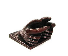 Оригінальна візитниця Рука настільна