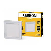 Накладной LED светильник 24W Lebron L-PSS-2465 с блоком питания 6500K