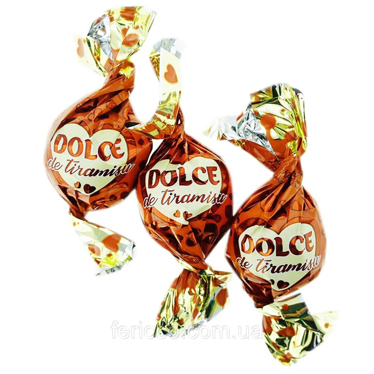 Шоколадні цукерки Dolce de Tiramisu ТМ Golski 1,7кг