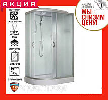 Гідромасажний бокс 120x80 см на низькому піддоні AquaStream Classic 128 LW R правосторонній