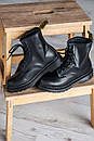 Черевики жіночі чорні демісезонні Dr.Martens 1460 MONO Black (02901), фото 5