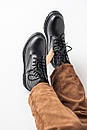 Черевики жіночі чорні демісезонні Dr.Martens 1460 MONO Black (02901), фото 4