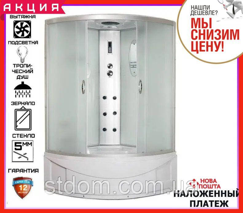 Гідромасажний бокс 120x120 см з глибоким піддоном AquaStream Classic 120 HW душова кабіна