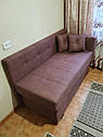 М'який диванчик на кухню +спальне місце Ніка (виготовлення під розмір замовника), фото 8