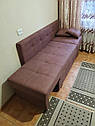 М'який диванчик на кухню +спальне місце Ніка (виготовлення під розмір замовника), фото 9