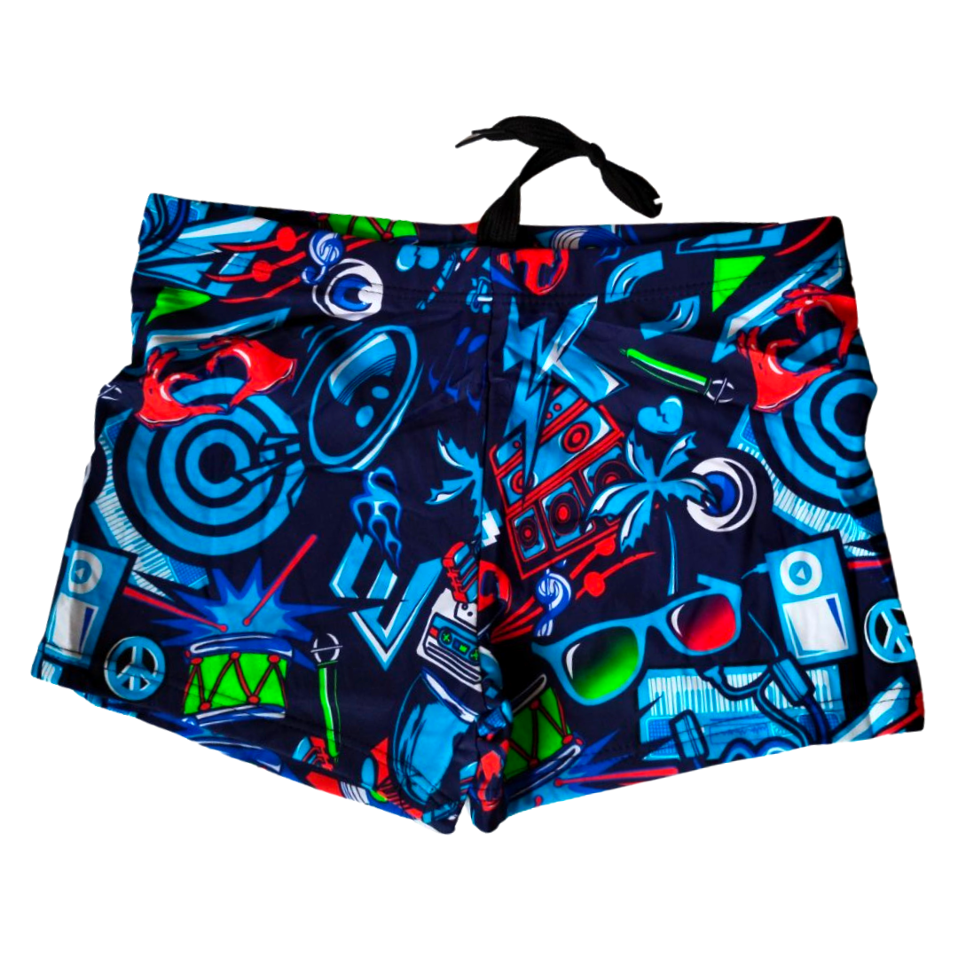 Плавательные шорты для мальчика размер 44 графит - фото 4 - id-p1625122284